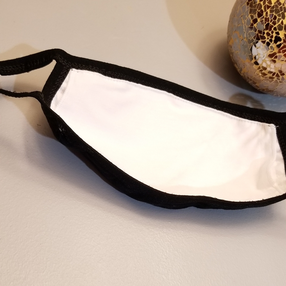 Cheer Rhinestone Face Mask - Picture 2 of 3